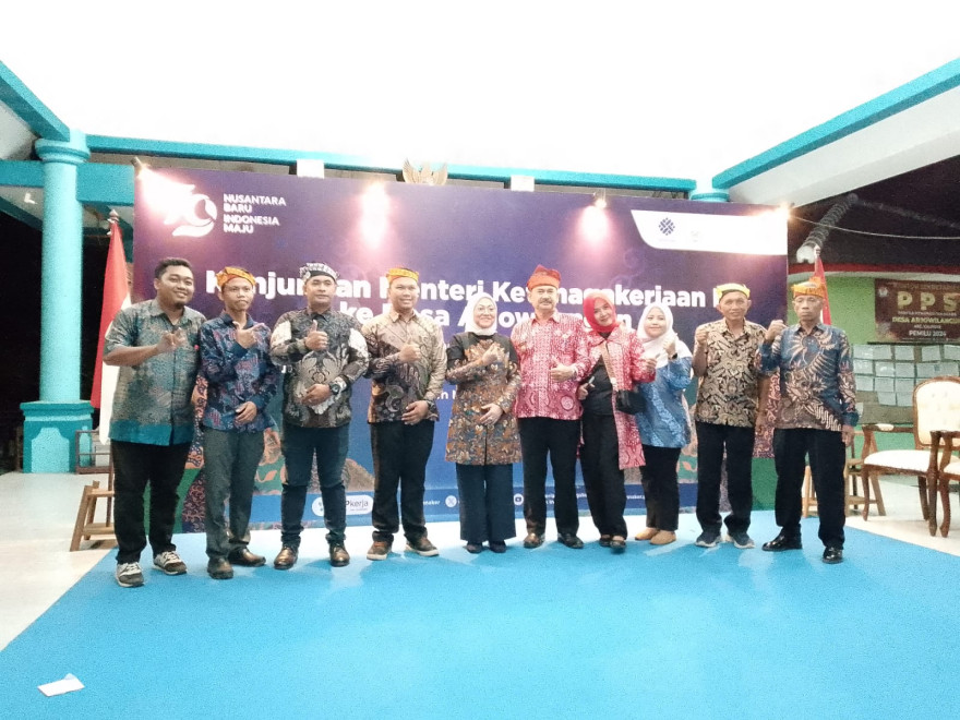 Album : Kunjungan Menteri Ketenagakerjaan di Arjowilangun